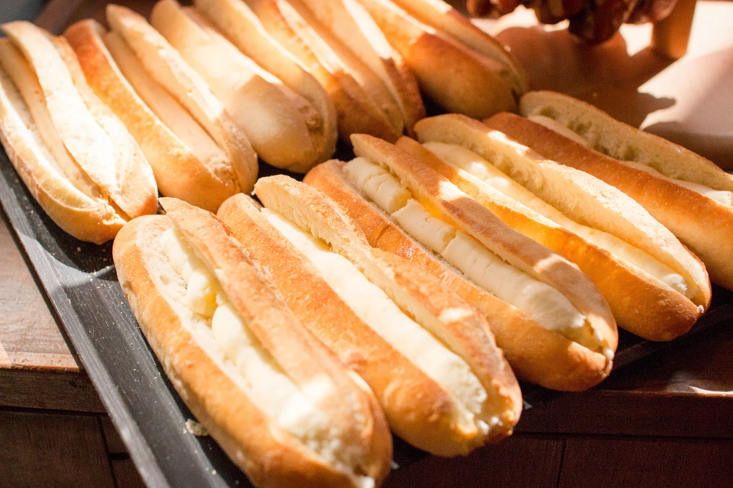 ミルクスティック、ピーナッツスティック焼き上がっています（2025.04.29）