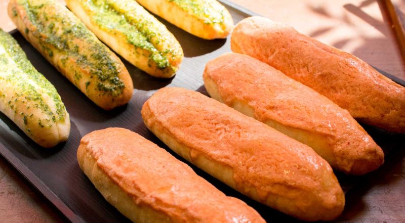 自慢の明太フランスが焼き上がりました（2025.04.18）