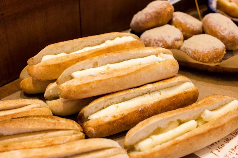 ミルクスティック、ピーナッツスティック焼き上がっています（2025.05.02）