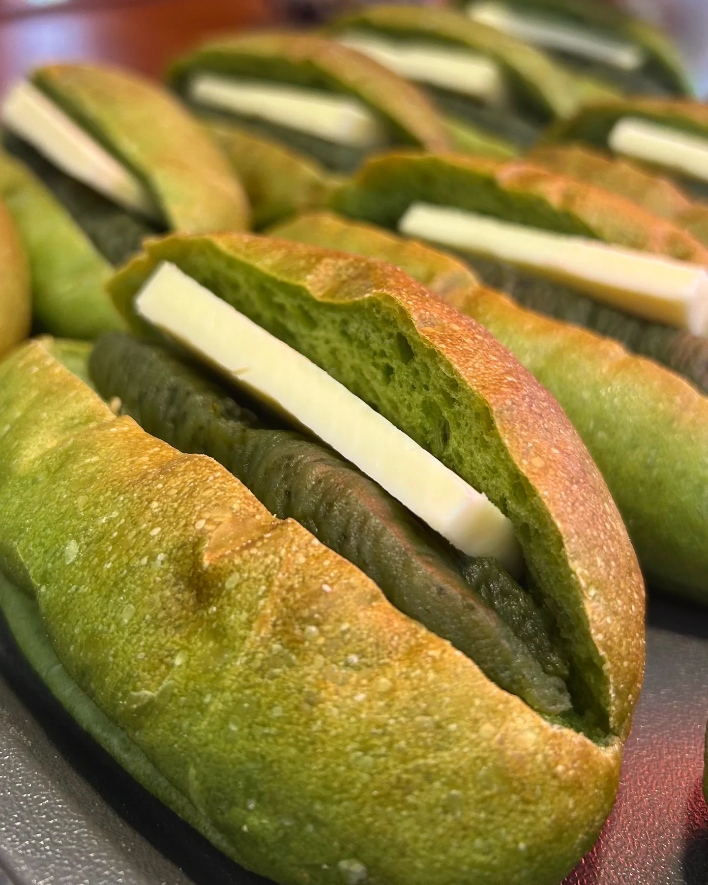 抹茶あんバターが本日より新商品でご用意しています(2025.05.20)