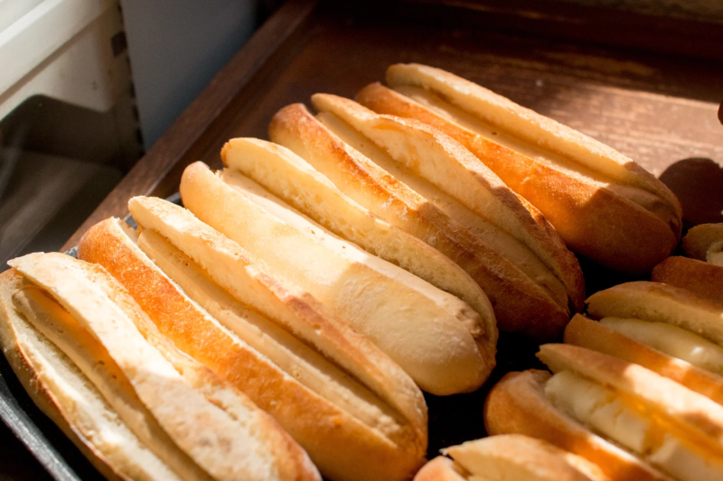 ミルクスティック、ピーナッツスティック焼き上がっています（2025.05.21）