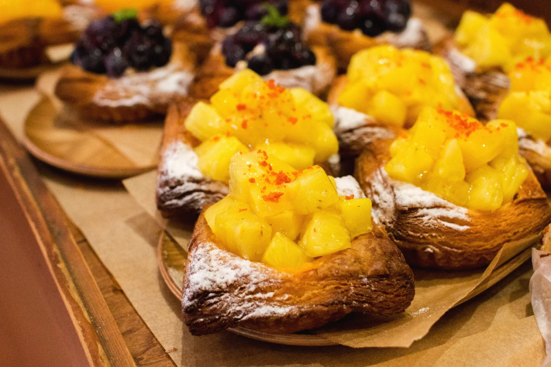 季節限定のデニッシュ「台湾パイナップルのデニッシュ」ご用意しています（2025.06.19）