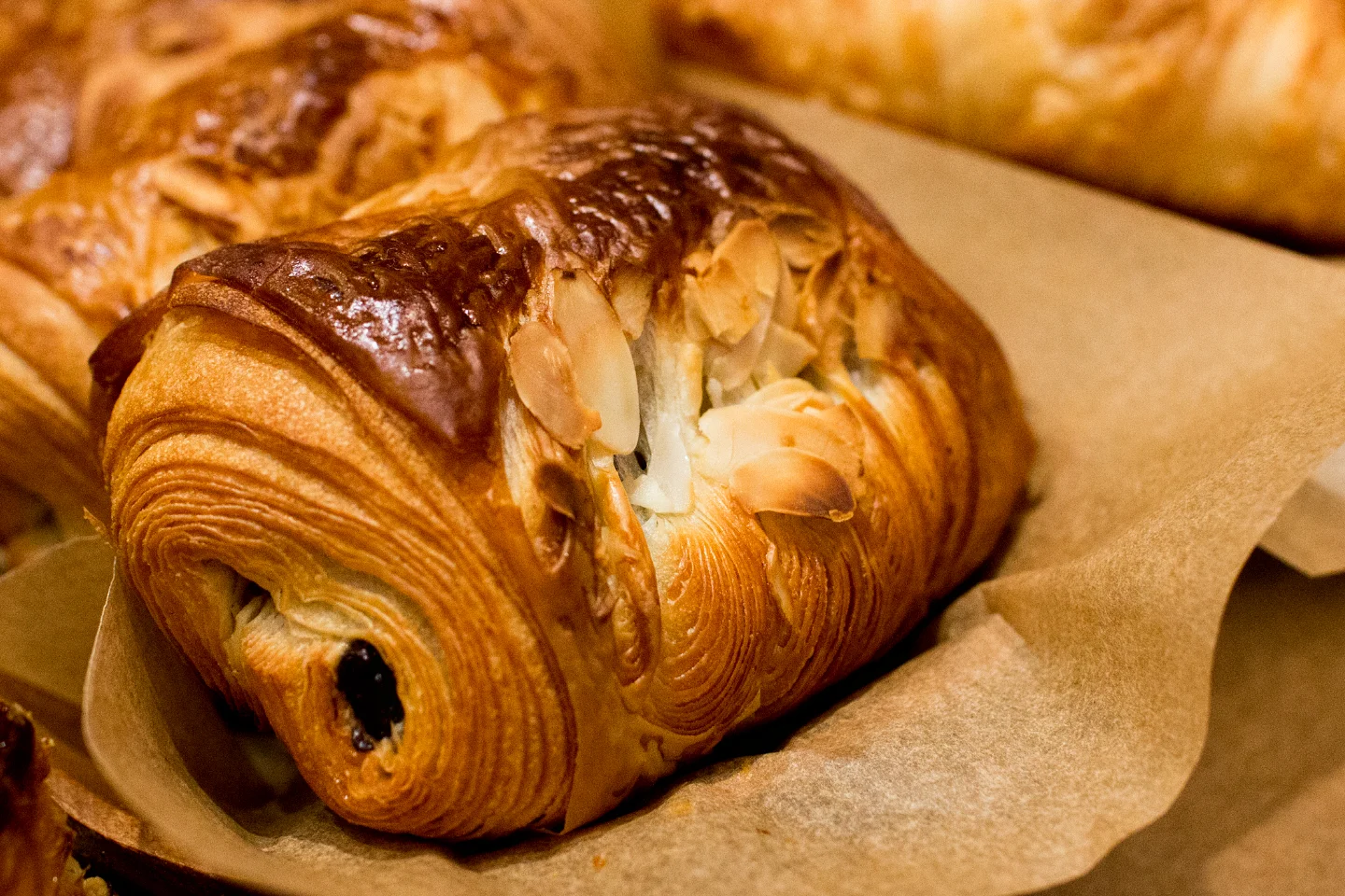 パンオショコラ、クロアソンが焼き上がりました(2025.06.26)