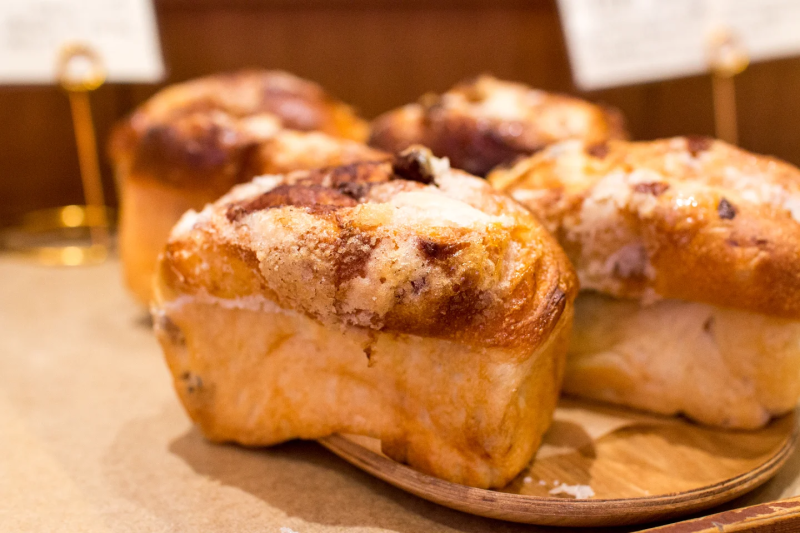 当店の自信作、香り豊かなシナモンローフが焼き上がりました（2025.09.09）