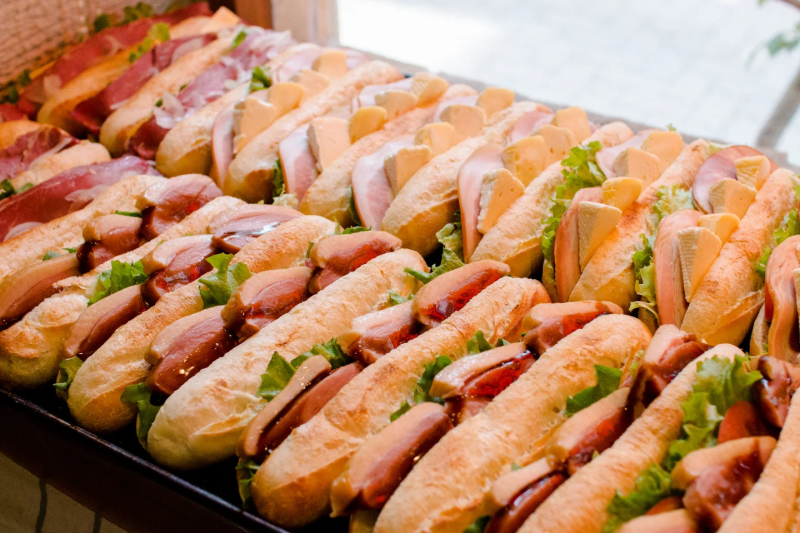 本日もバゲットサンドから食パンサンドまで豊富にご用意しています（2025.09.10）